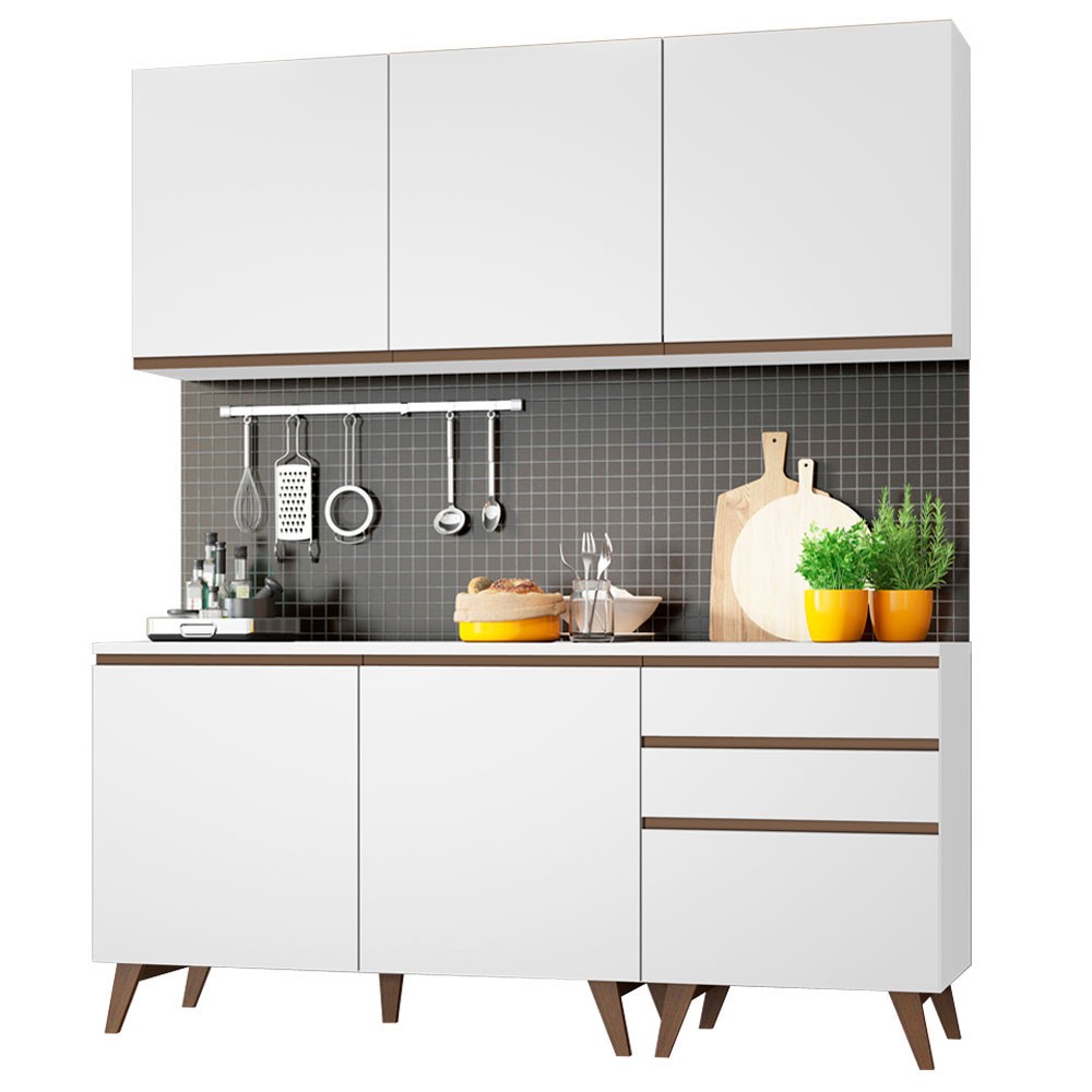 Cocina Integral Completa Modular Madesa Reims 180cm BB image number null