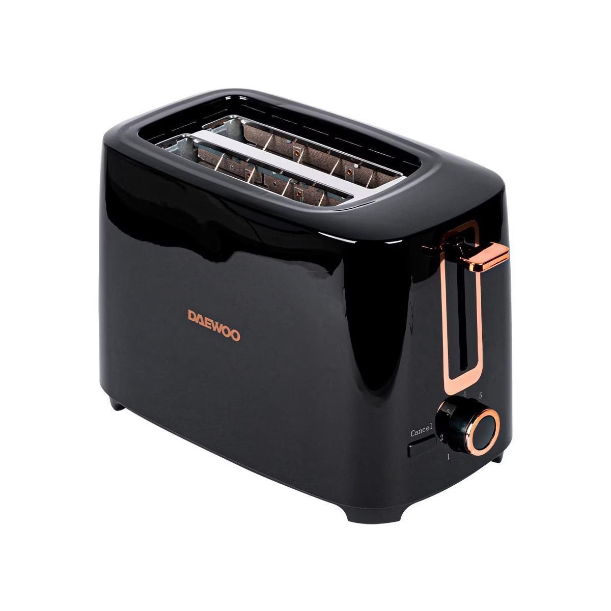 Tostador de Pan Daewoo 2 Rebanadas Negro DST-6564 image number null
