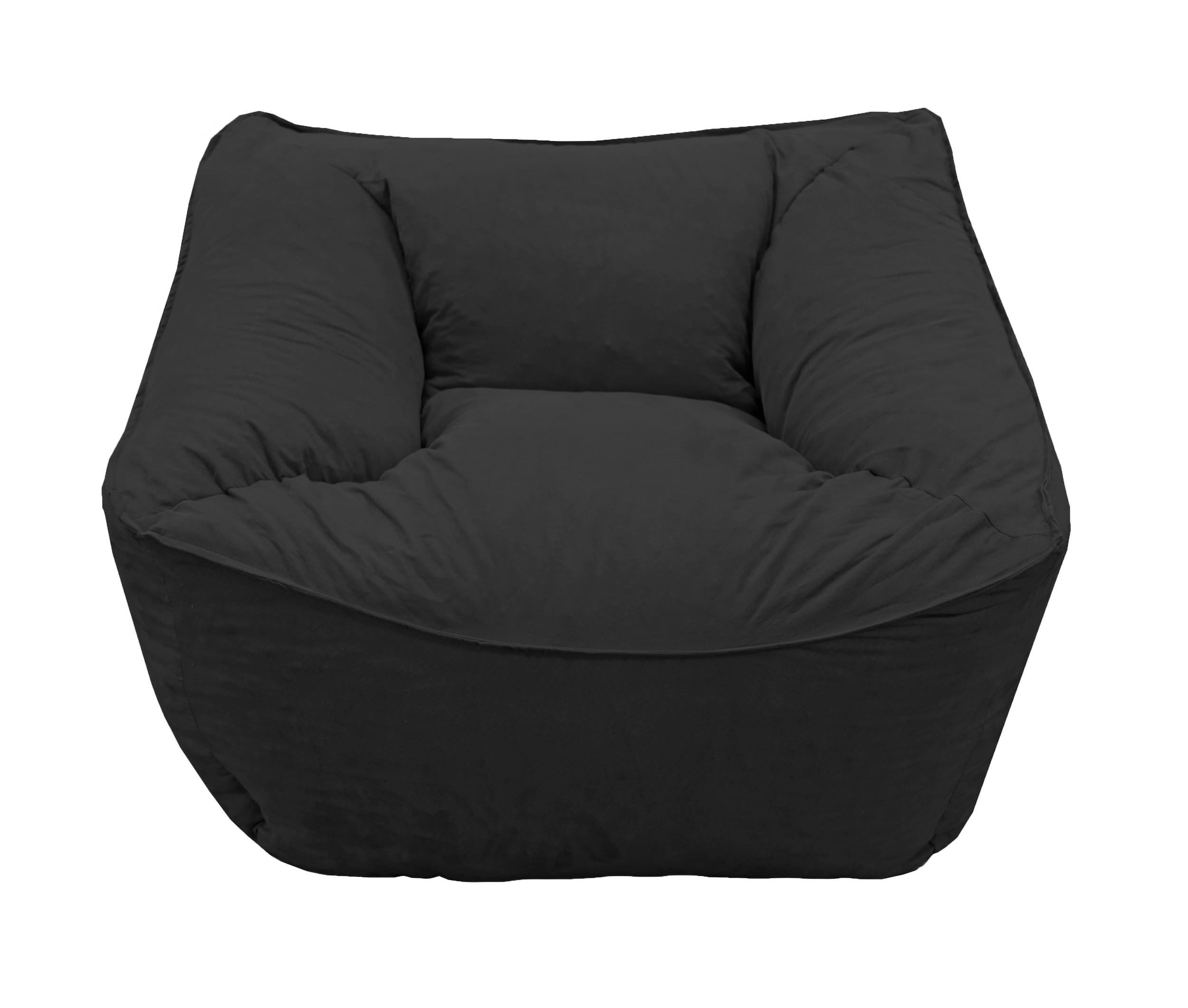 Sillon Puff El Bazar Store Negro, Sillon Ocasional. image number null