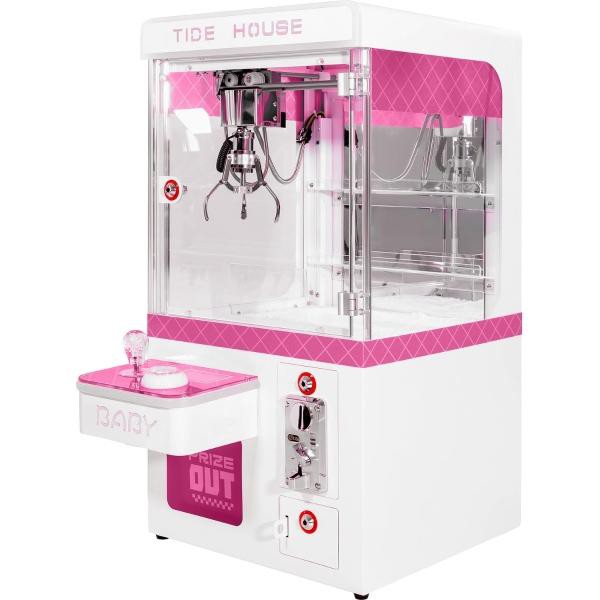 Mini M&aacute;quina Garra Peluche Mini Doll Caza Luz Sonido Rosa Audiotek image number null
