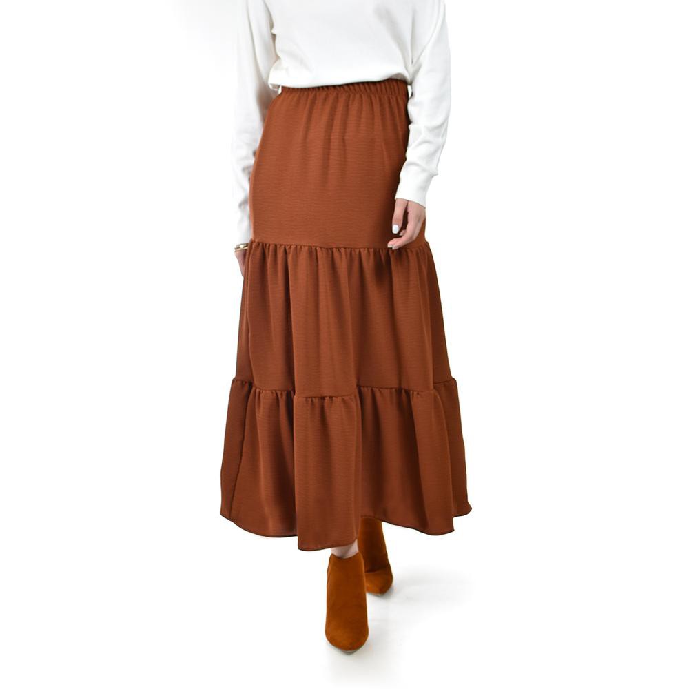 Falda larga con vuelo Roman Fashion /Juvenil, 7061 (Chedron) image number null