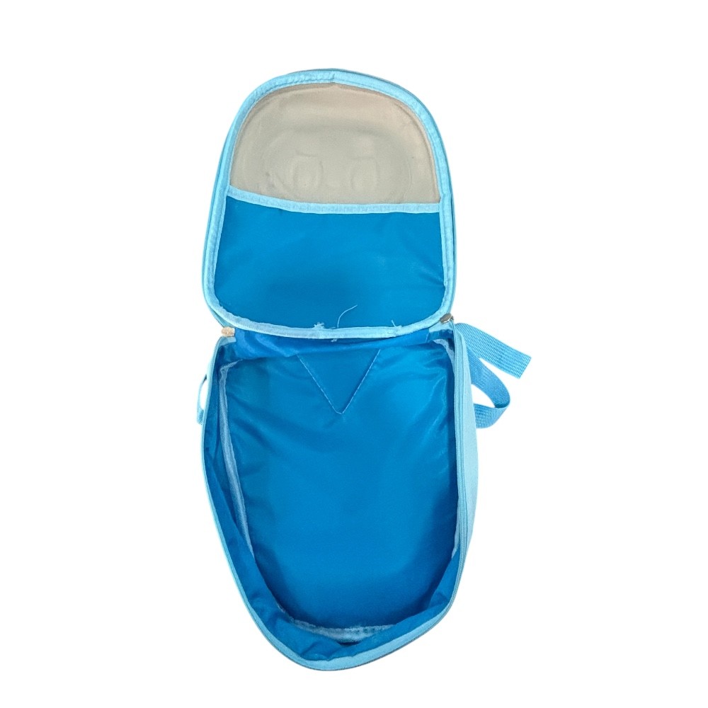 Mochila escolar infantil color azul con beige de Labubu image number null