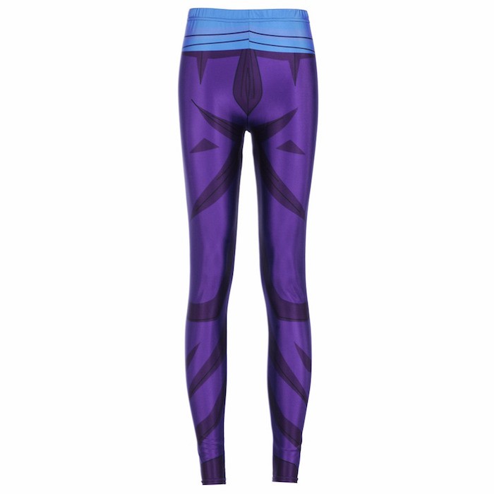 Leggings sayayin morado image number null