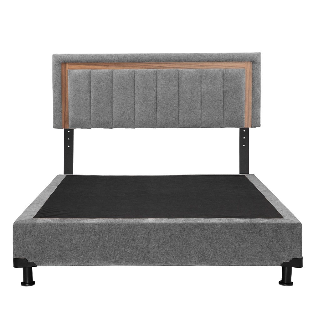 Cabecera Queen Size Dicasa Ventur Gris Oscuro+Box image number null