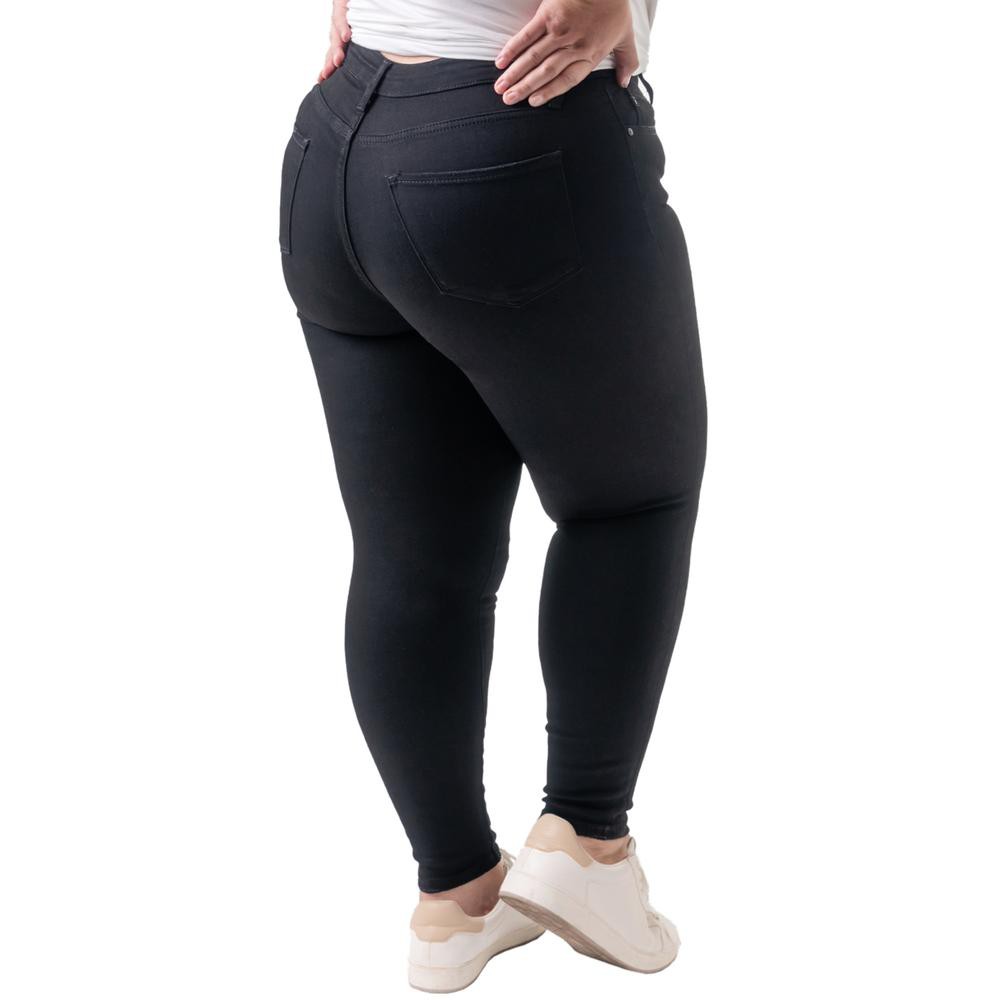 Jeans con strech talla extras, 220 (Negro) image number null