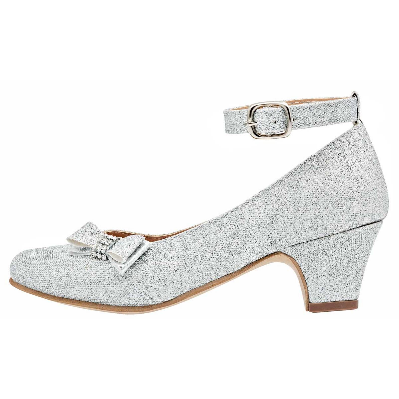 FLATS GRADUACION Caramel 5118 Color Gris PARA Ni&ntilde;a Tx6 image number null