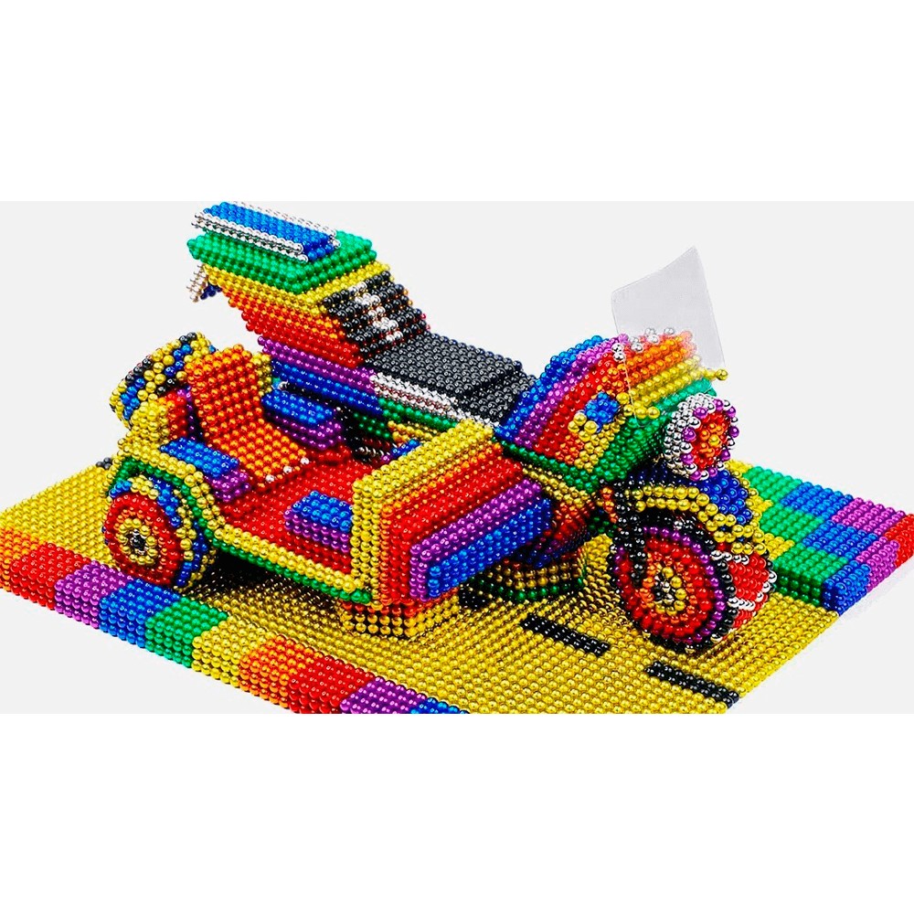 Cubo Magn&eacute;tico Magic Magnet Cube El Juguete, 216pcs 5mm. image number null