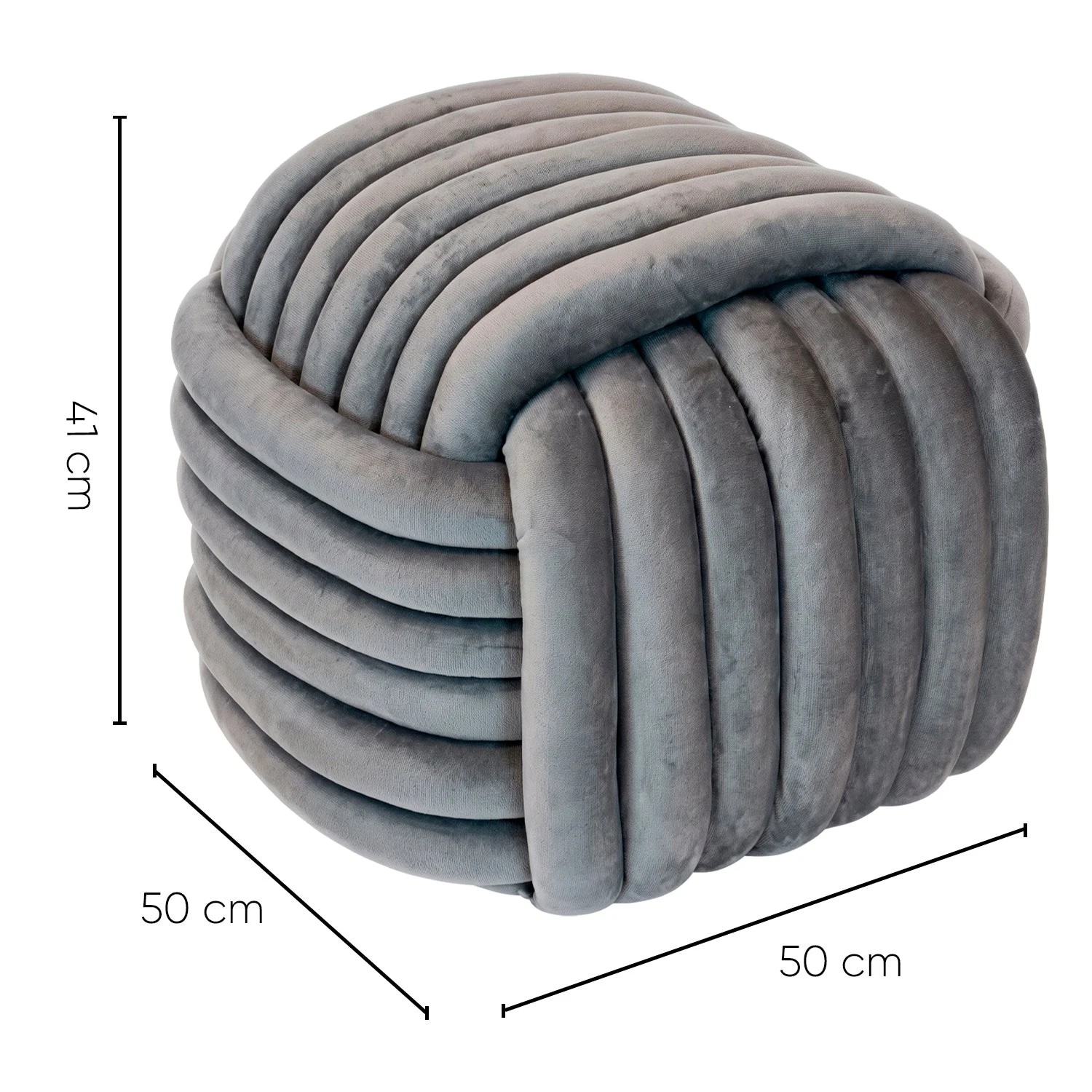 Taburete Core Gris Kessa image number null