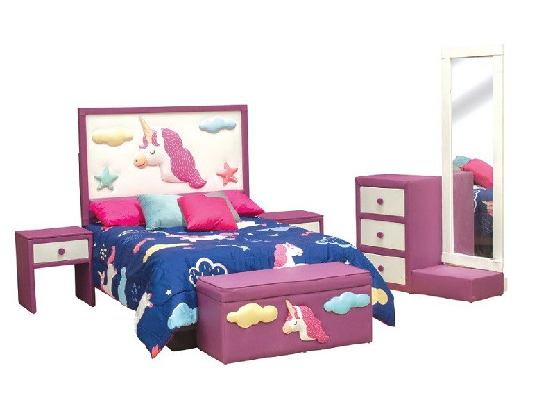 Baul Unicornio Rosa - Kessa. image number null