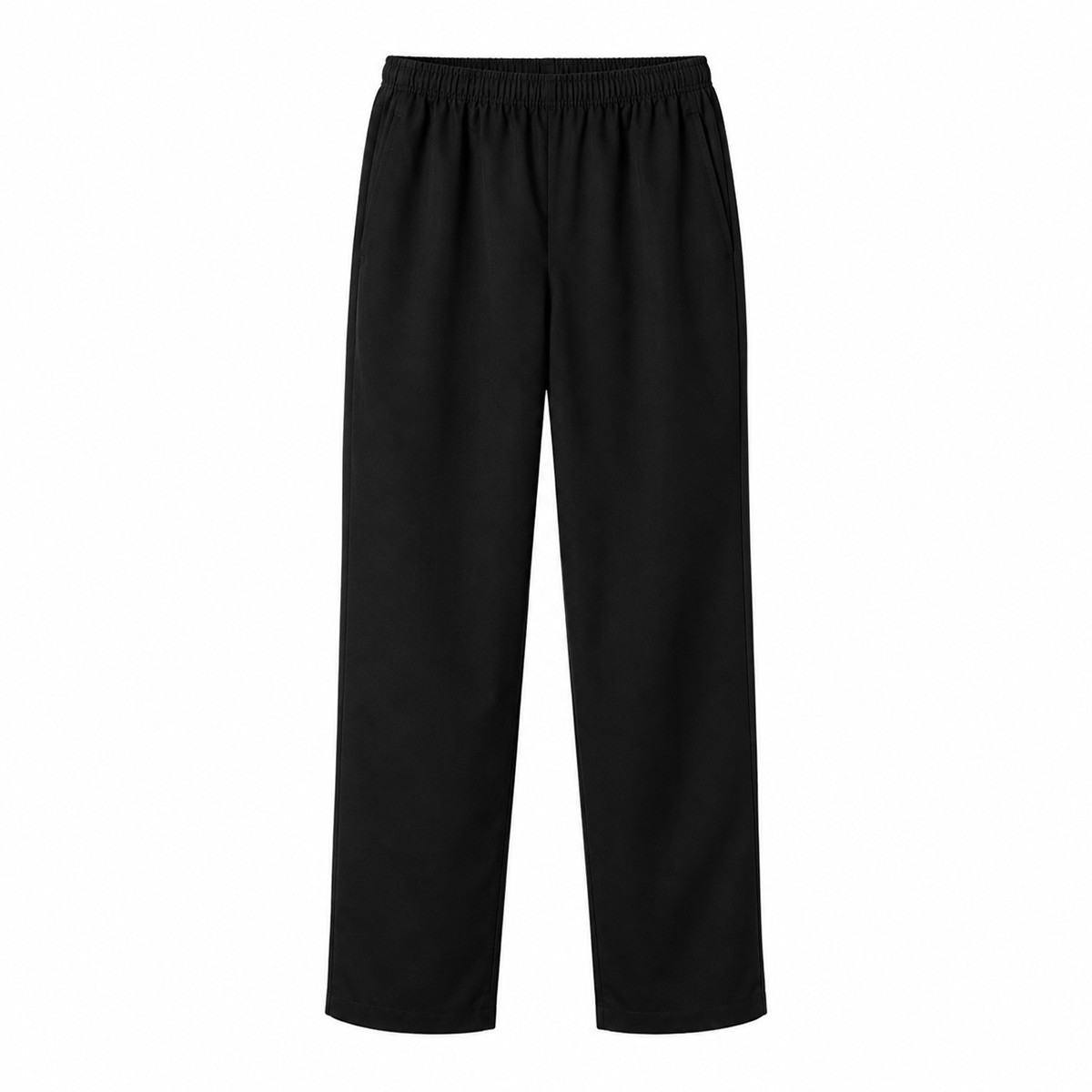 Pijama Quir&uacute;rgica Hombre, Corte Recto Stretch, Negro, Bluelander image number null