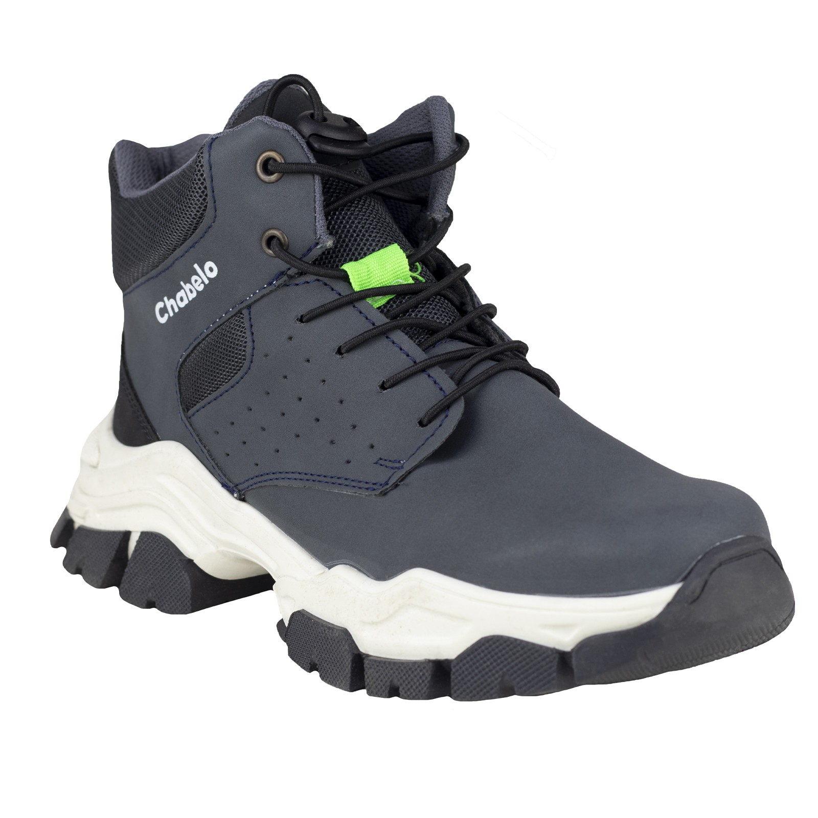 Botas Juvenil Urbana Moda Chabelo C417-b Marino Outdoors image number null