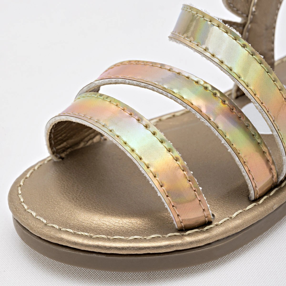 ZAPATO SANDALIA Ensue&ntilde;o NI&Ntilde;A 945873 COLOR ORO TORNASOL image number null