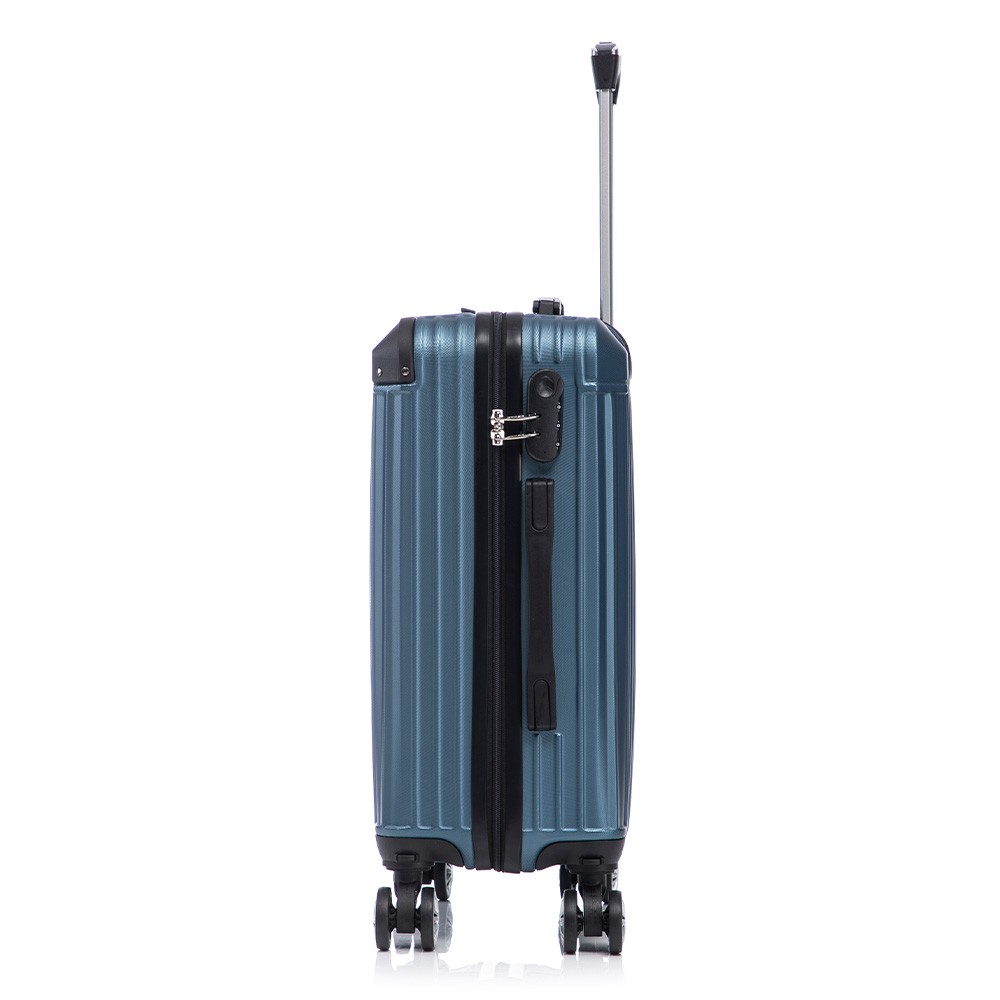 Maleta de mano viaje rigida con ruedas 10kg Azul image number null