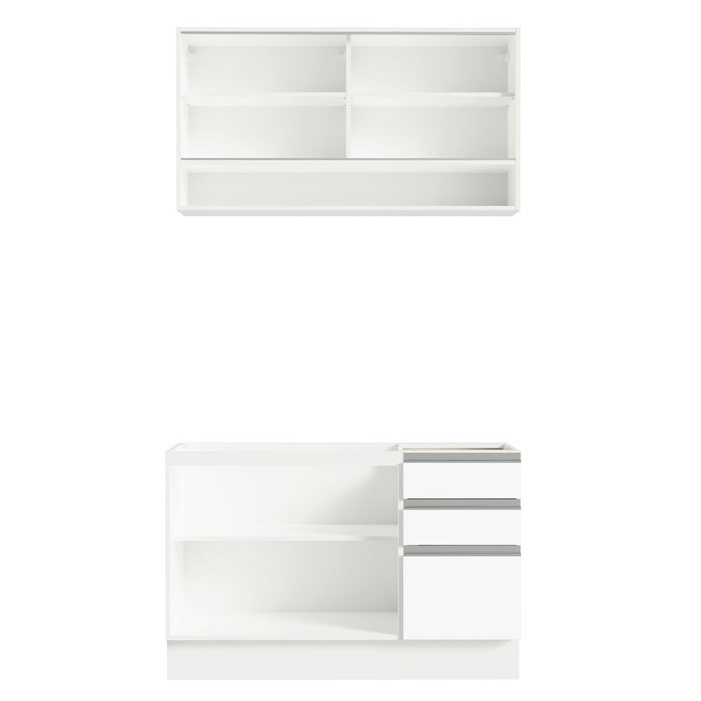 Cocina Integral Modular 120cm Madesa Glamy BB 02 image number null