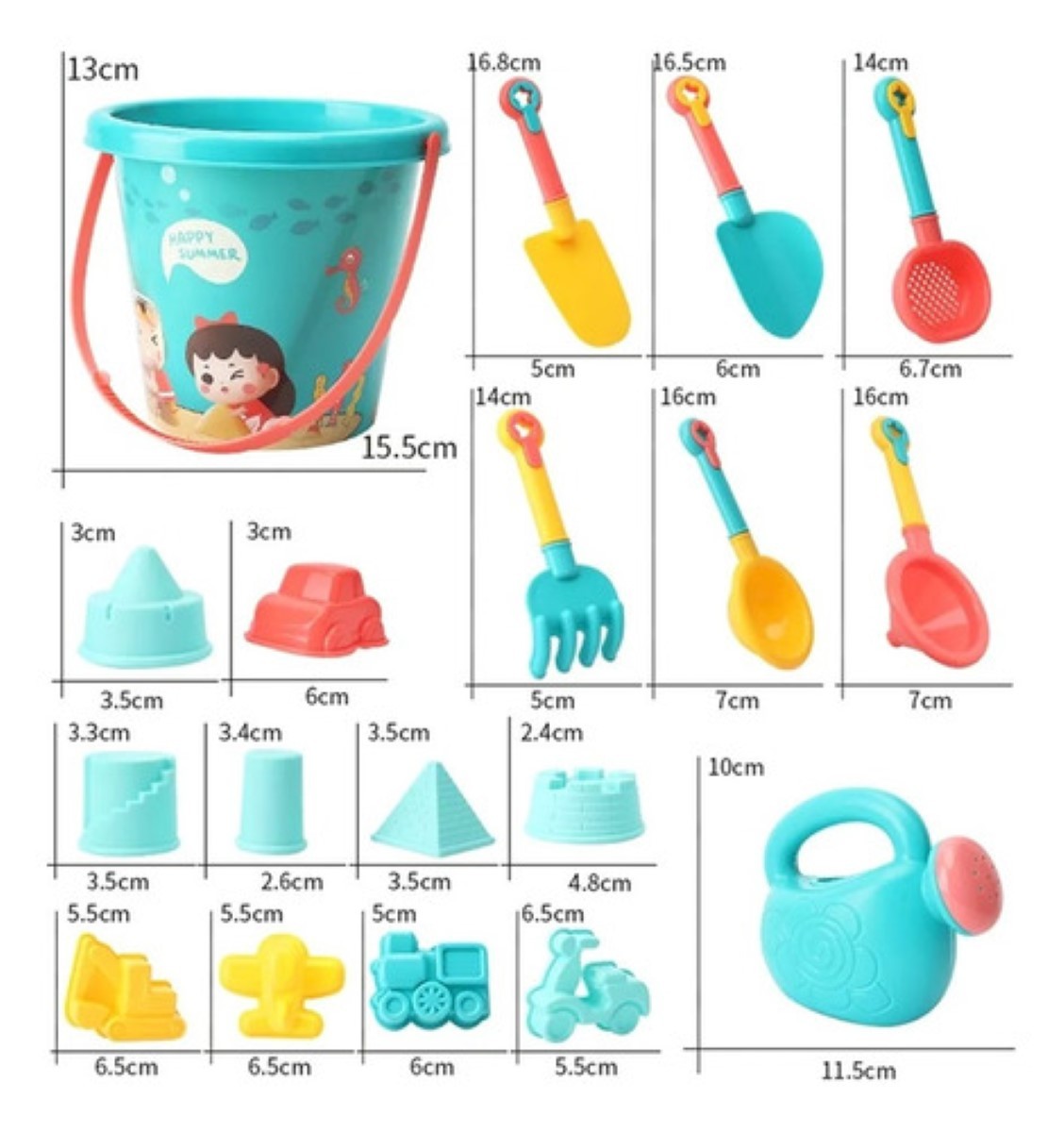 Juguetes De Juegos De Ocio Entretenimiento De Playa, Varios Colores image number null