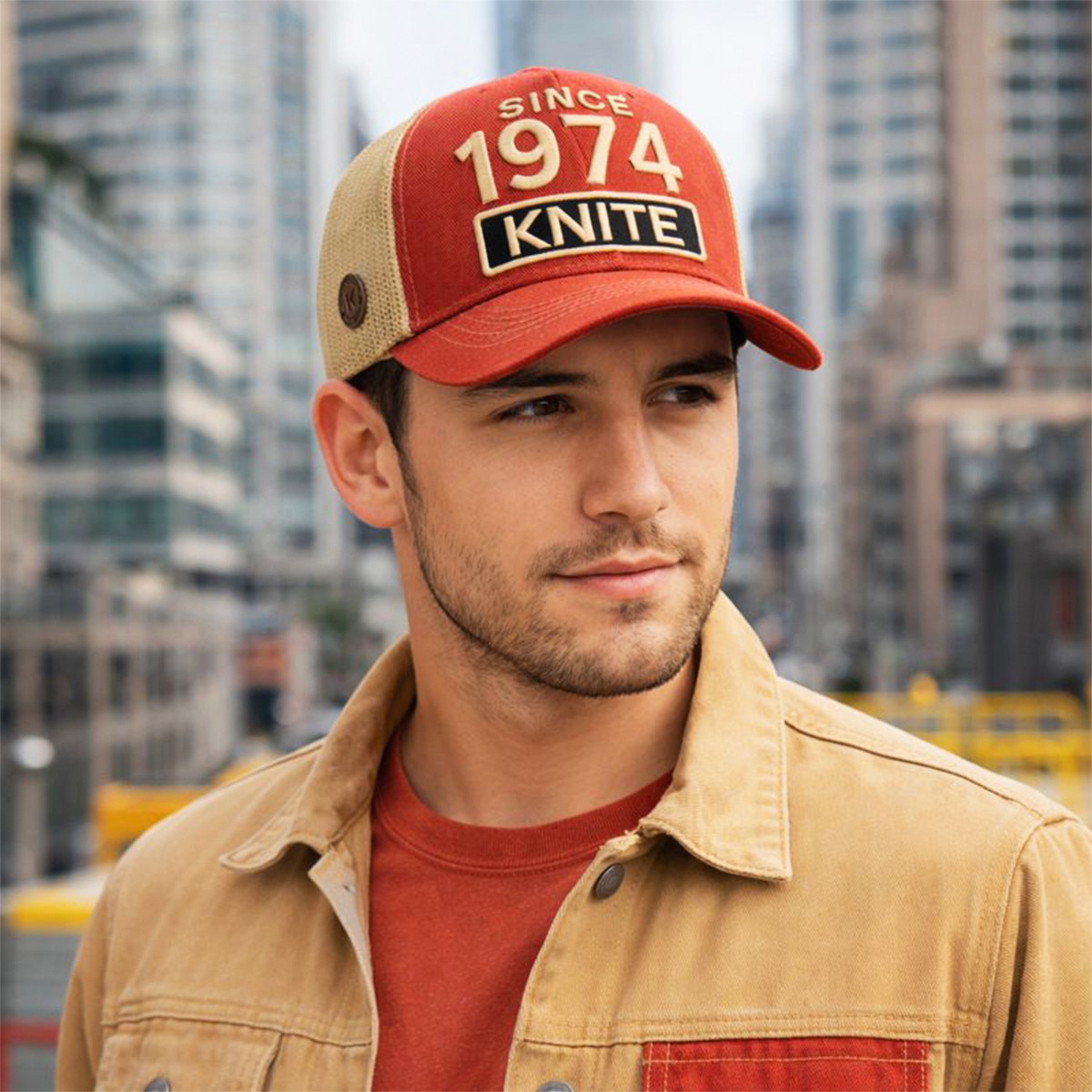 Gorra Knite Tools Lux 1974 Trucker Ajustable Original Cap image number null