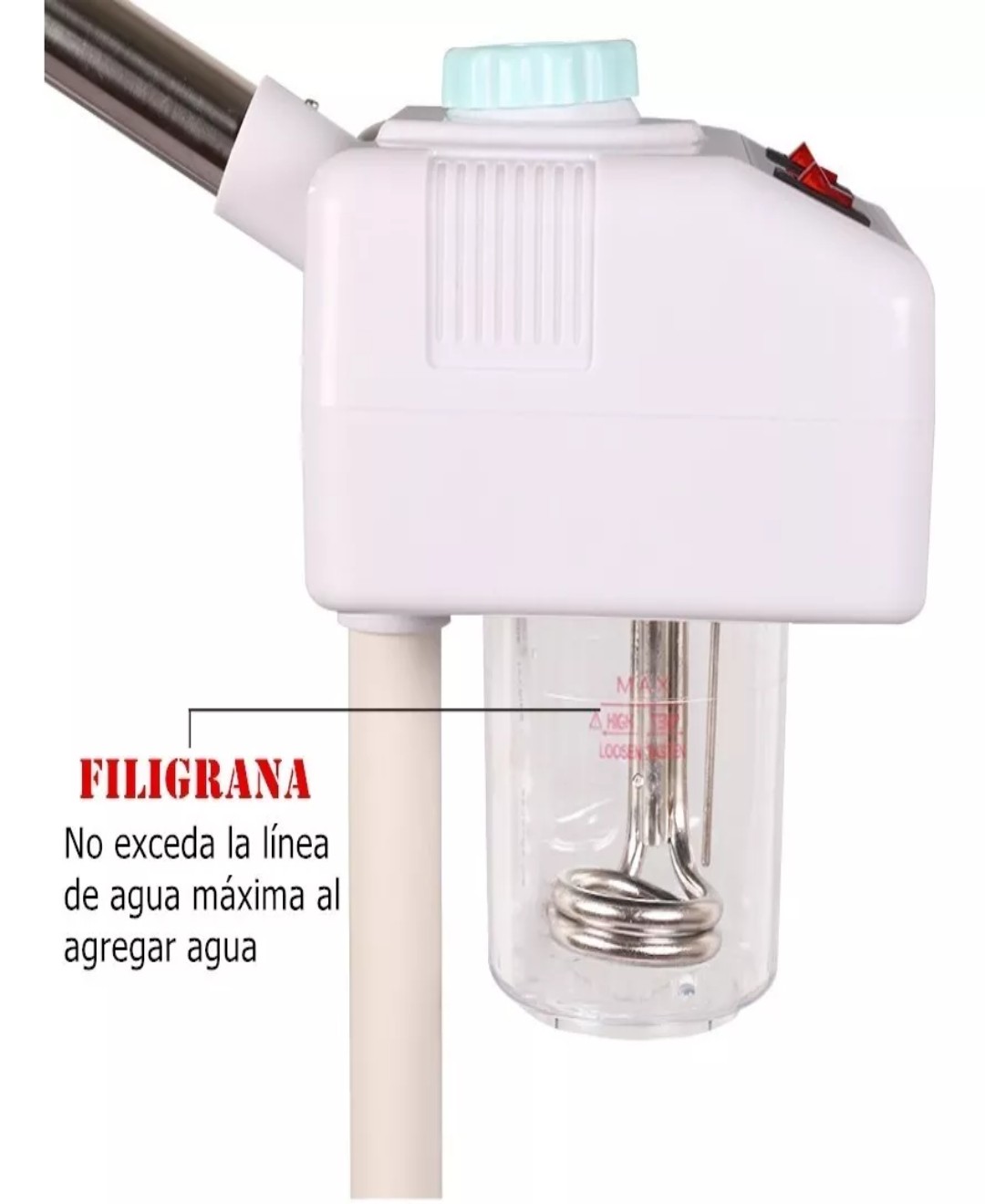 Vaporizador Facial De Ozono Para Estilista. image number null