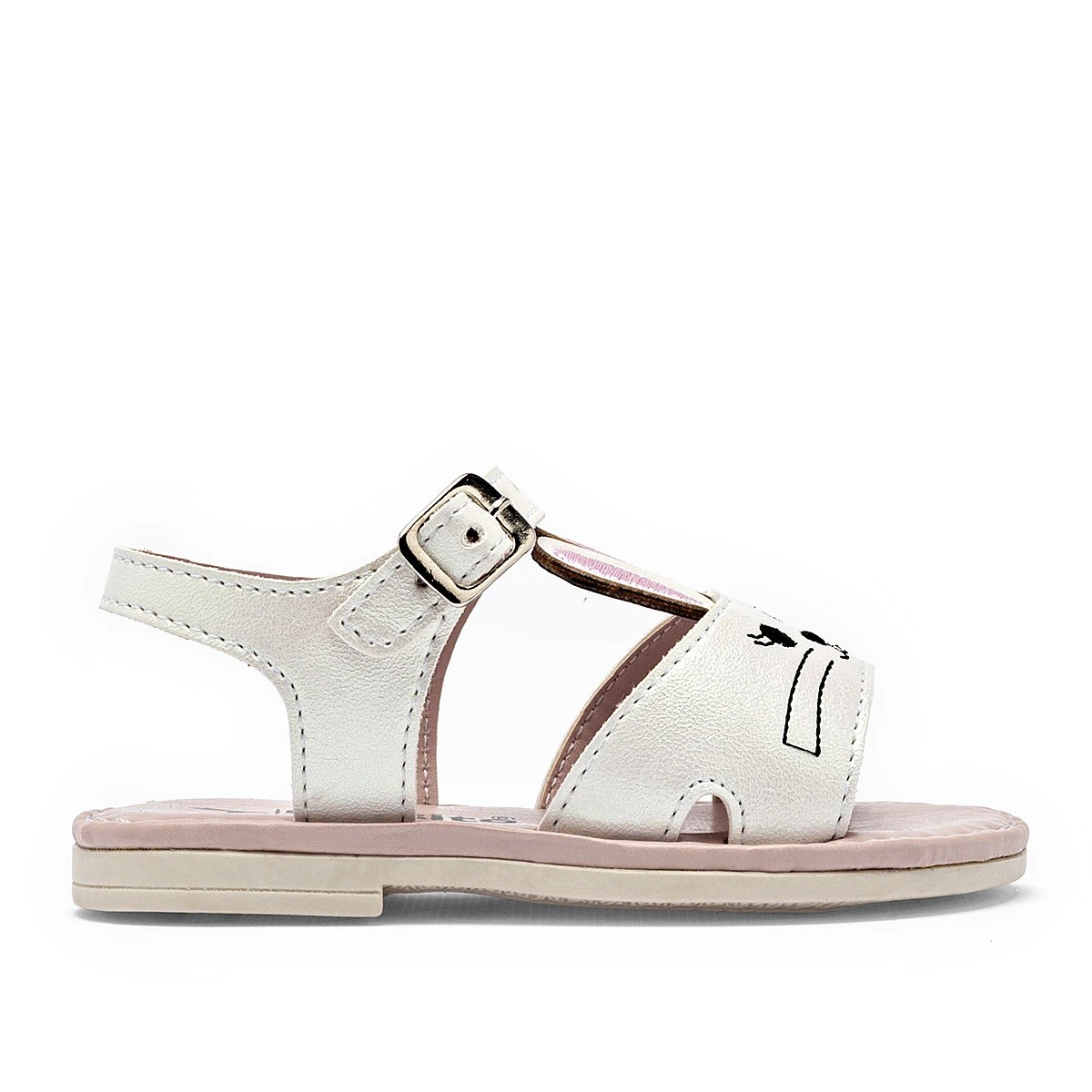 ZAPATO SANDALIA Blasito NI&Ntilde;A 24P33 COLOR BLANCO NACARADO image number null