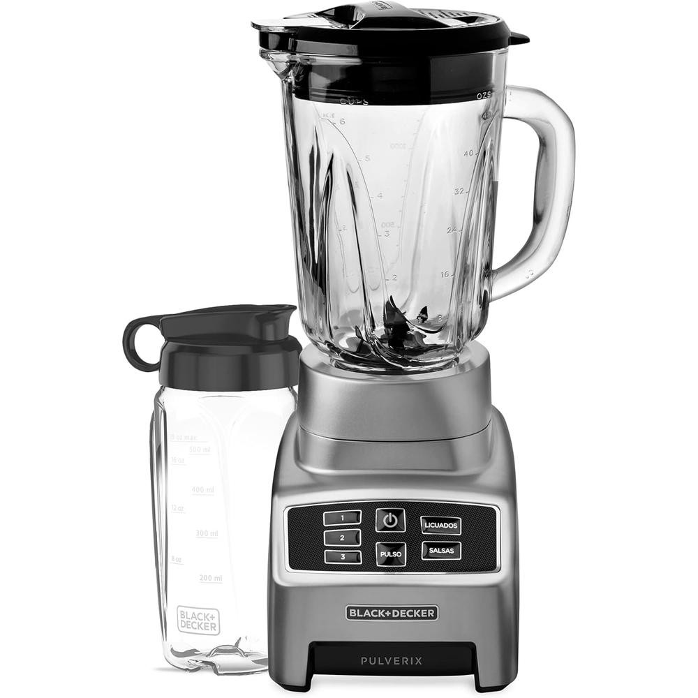 LICUADORA BLACK & DECKER BL1840M PULVERIX 12VEL VIDRIO 1.5LT image number null