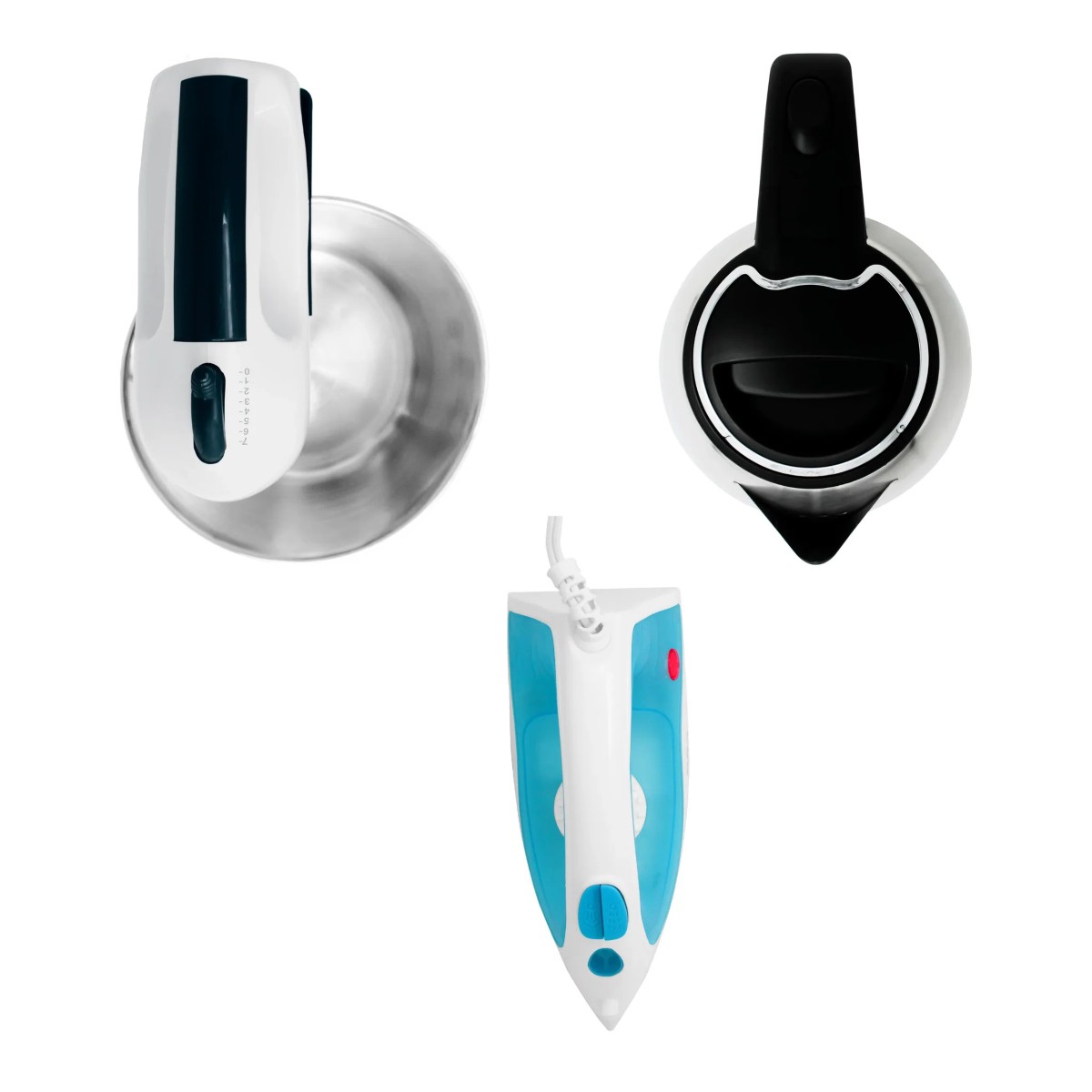 Combo Hogar RCA RC-CH Batidora + Tetera + Plancha ALBY3. image number null