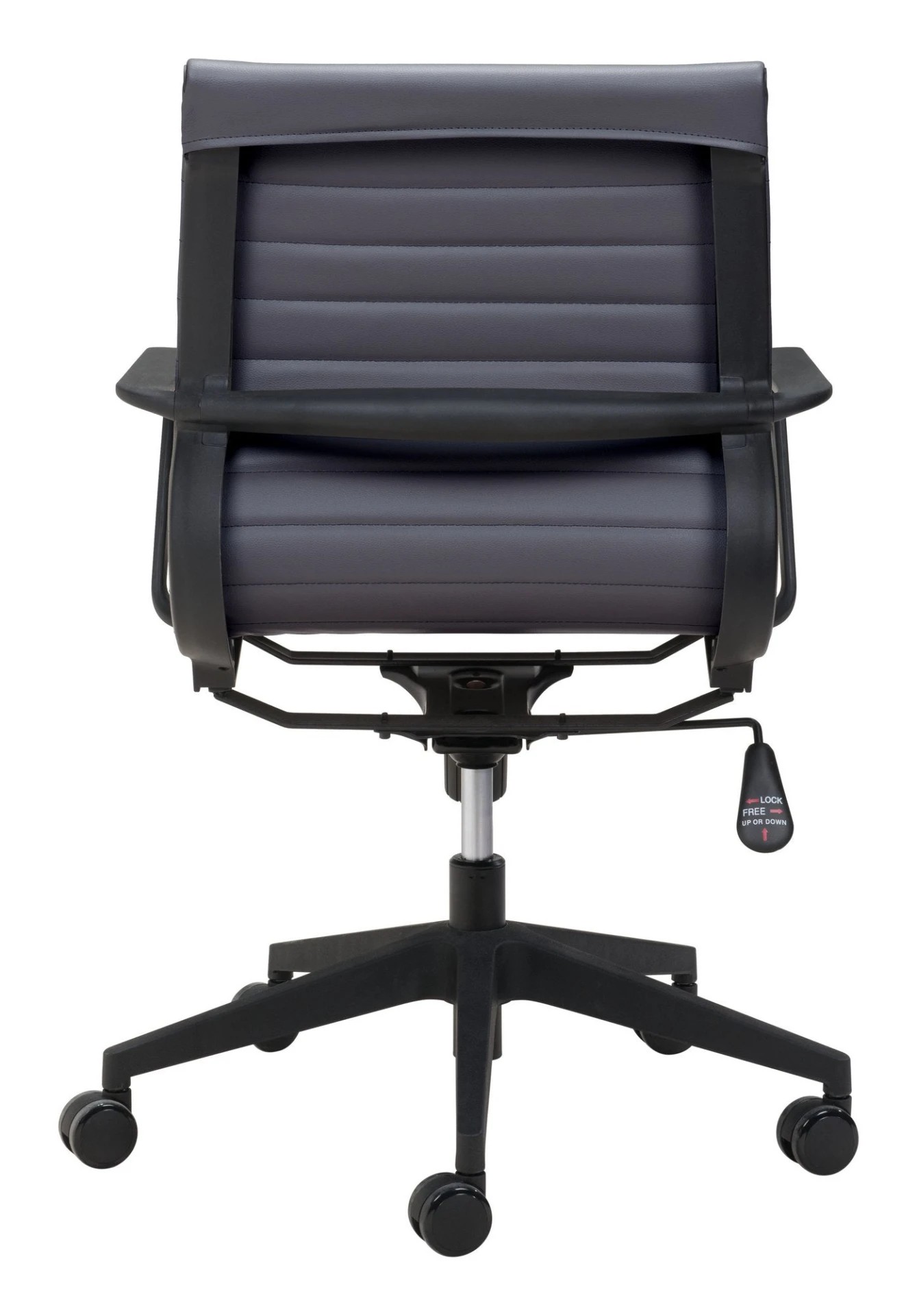 Silla de Oficina Stacy Gris Kessa image number null