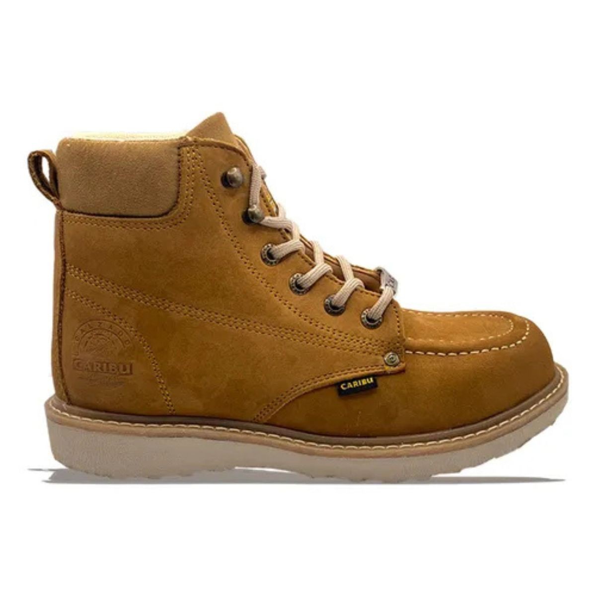 Bota Casual de Trabajo Caribu Modelo 604 &ndash; Piel Original, C&oacute;moda y Duradera image number null