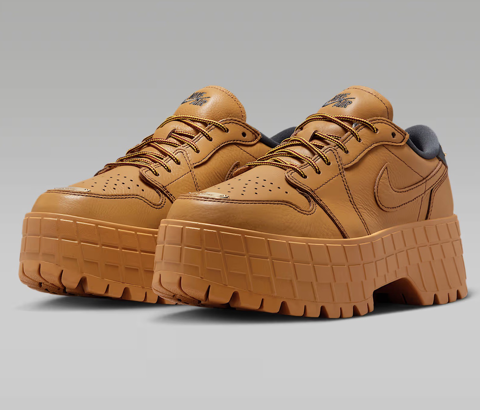 Tenis Air Jordan 1 Brooklyn Low Amarillo Mujer Tallas #22.5 al #26.5 image number null