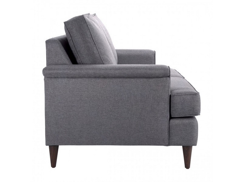 Love Seat Modelo Campbell Gris - Kessa. image number null