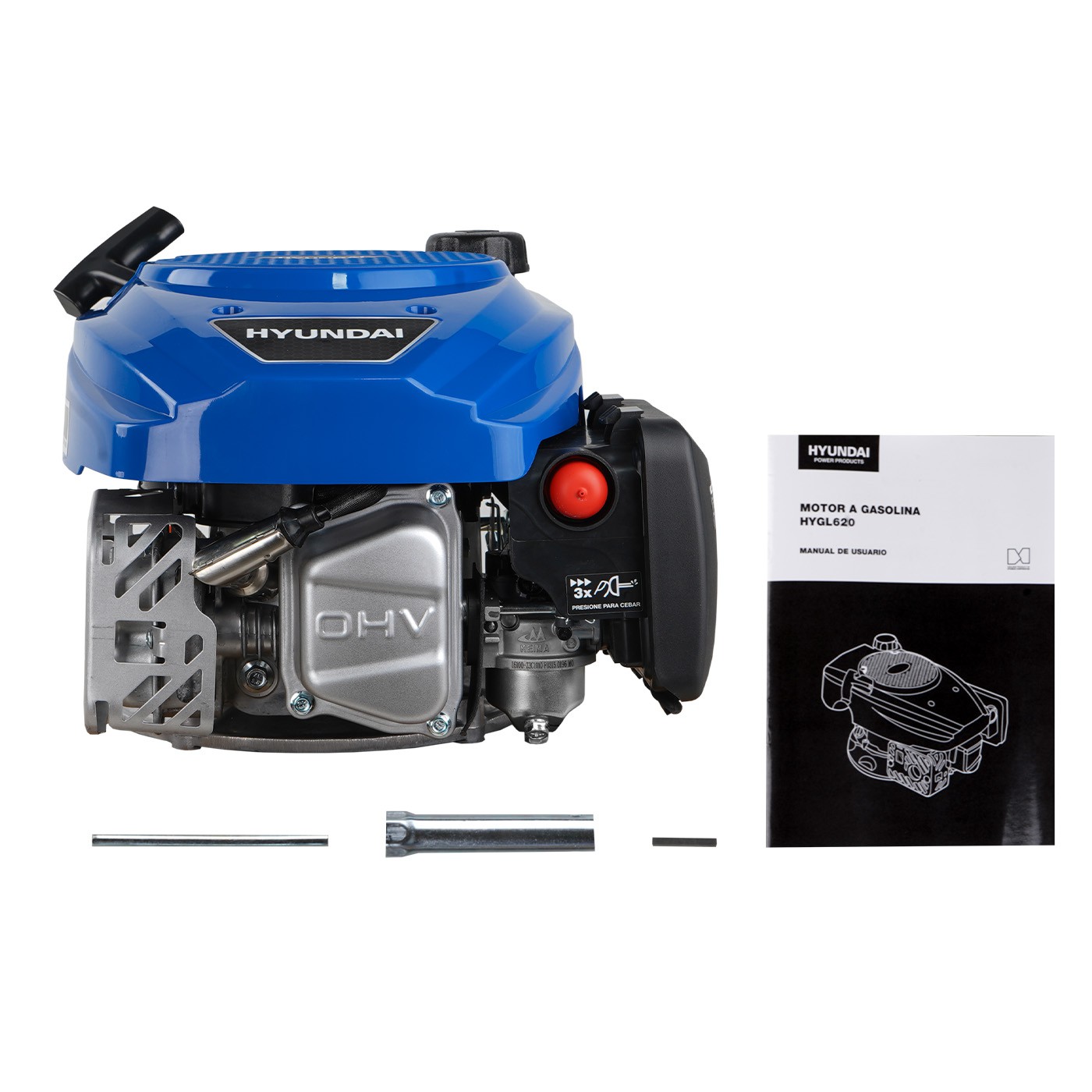 Motor A Gasolina Hyundai P/Podadora 6.2 Hp 170Cc &ndash; HYGL620 image number null