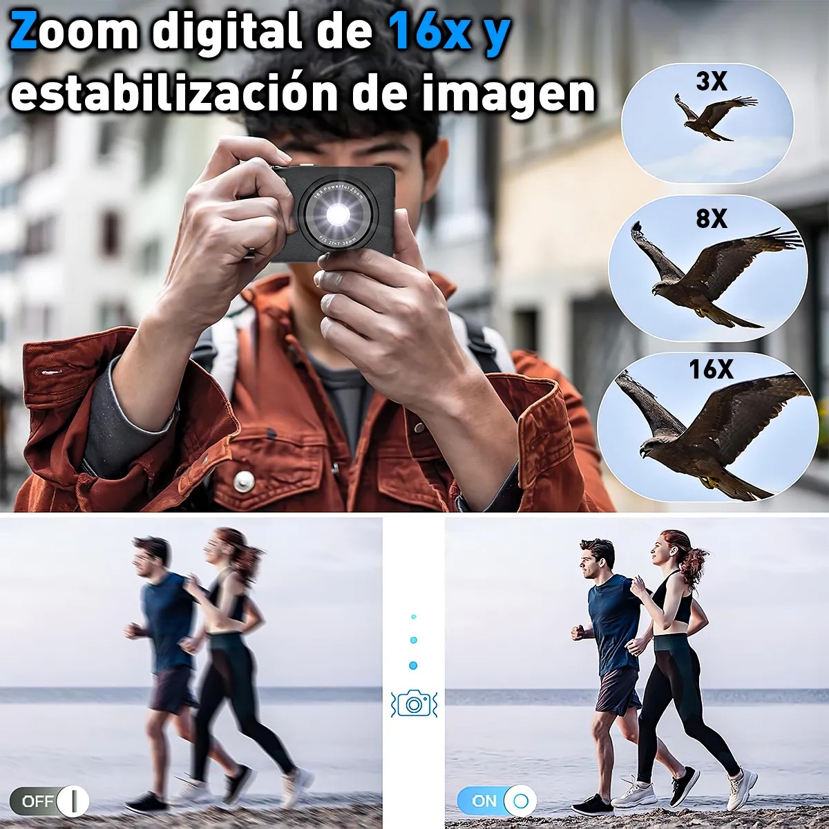 C&aacute;mara Digital 1080p Hd Video Audio Webcam Principiante image number null