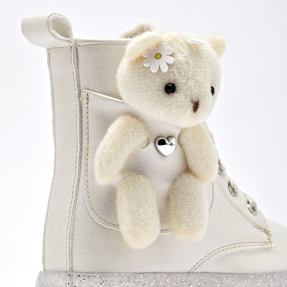 BOTA PISO G&ouml;sh Ni&Ntilde;A 2352X-03 COLOR BLANCO NACARADO image number null
