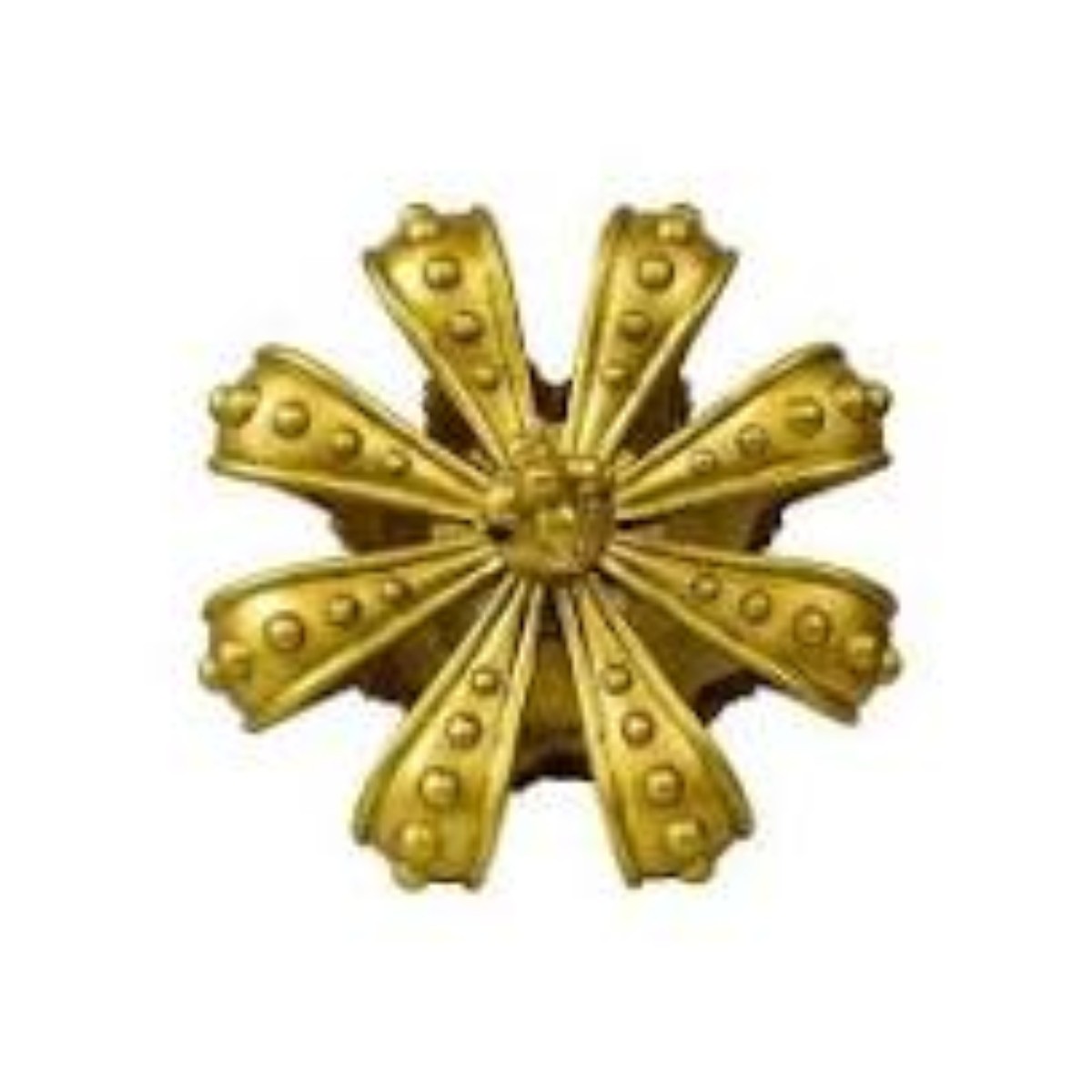 FIGURA DECORATIVA CORONA LOVE AND LEMONS DLS 2001GL DORADA ENDY1 image number null