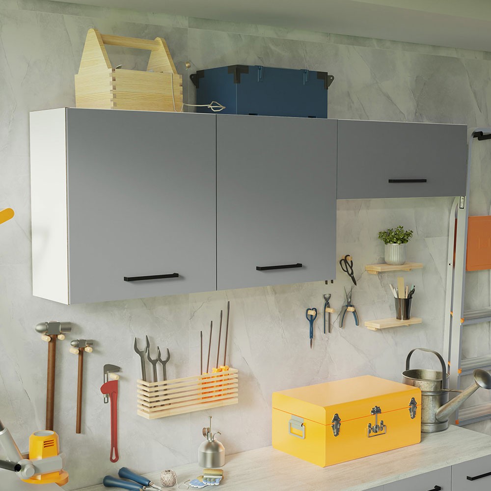 Kit Mueble para Garaje Multiuso Madesa Agata 200cm BG image number null