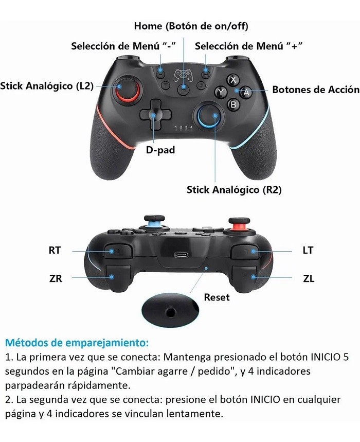 Control Inalambrico Gamepad image number null