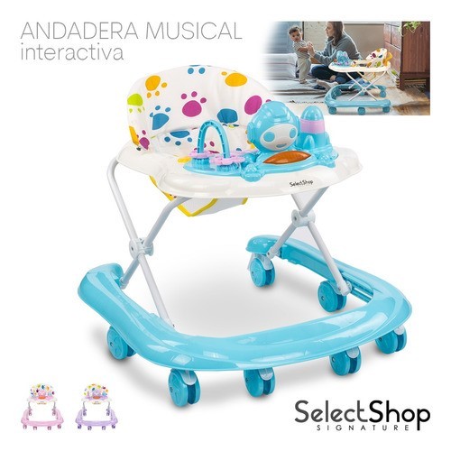 Andadera Musical Beb&eacute; Juguetes Interactiva Plegable Port&aacute;til image number null
