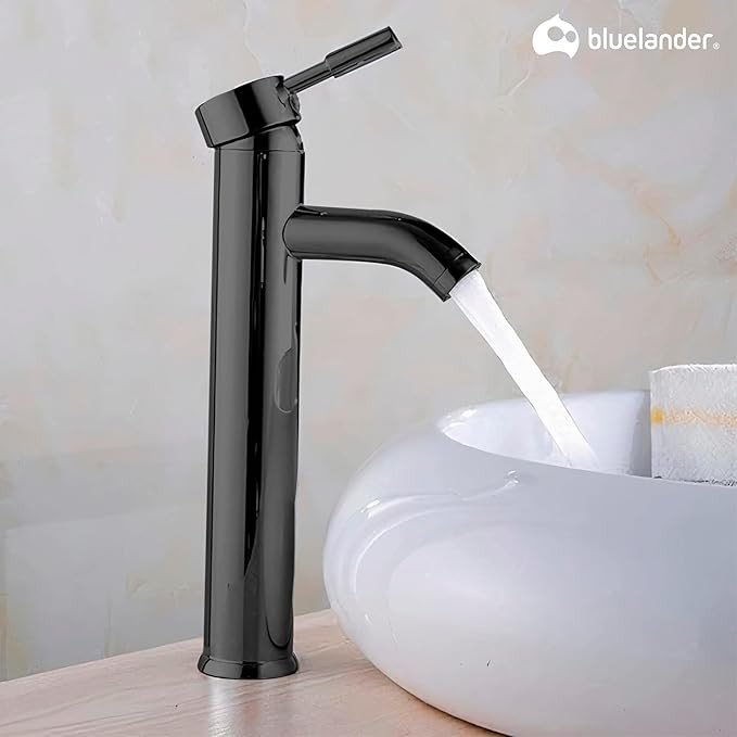 Bluelander Mezcladora para Lavabo, Grifo Monomando Lavabo, Agua Caliente y Fr&iacute;a F&aacute;cil de Instalar, Dise&ntilde;o Elegante image number null
