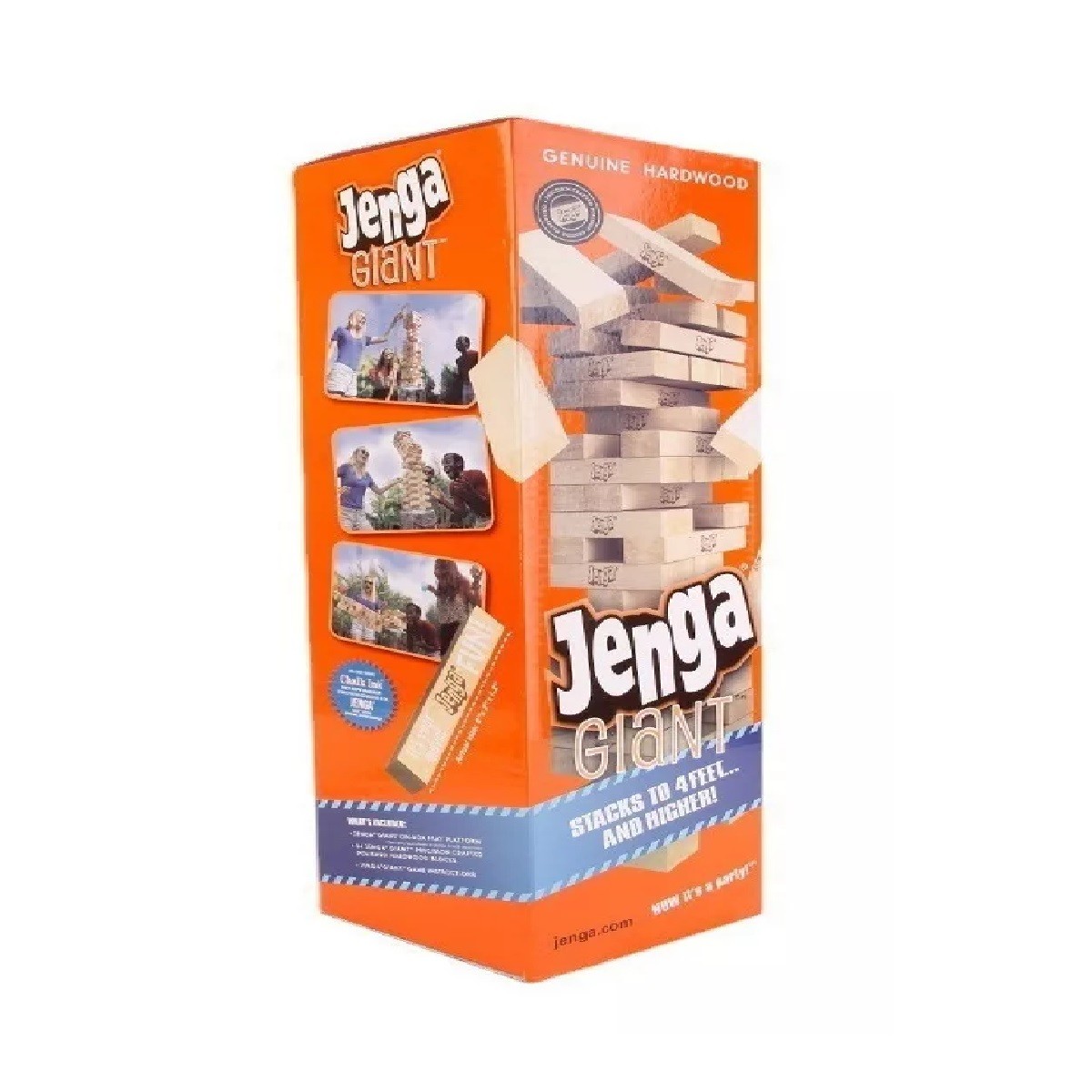 Juego De Jenga Cl&aacute;sico De Bloques De Madera image number null