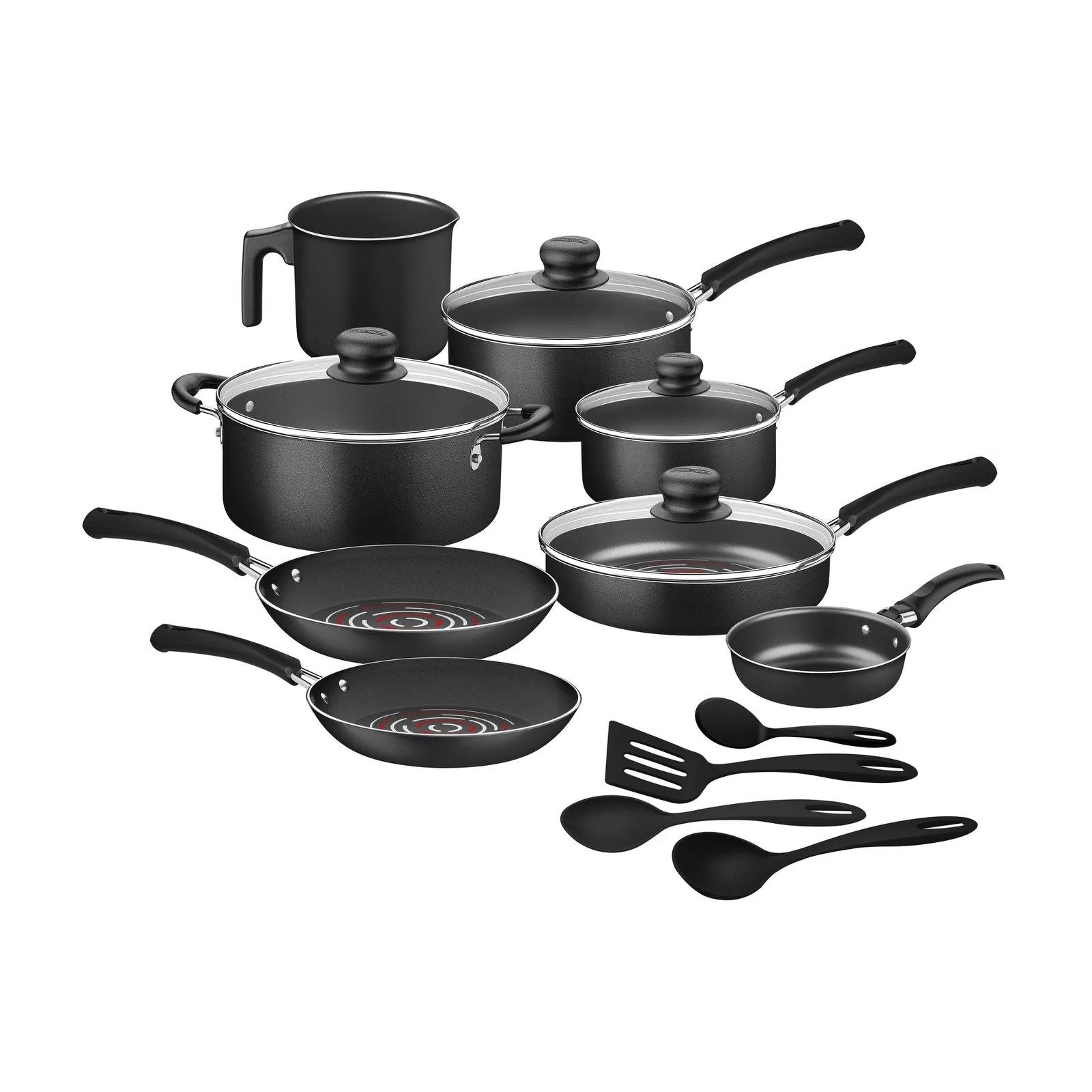 Bater&iacute;a de Cocina Tramontina Neocook 16 piezas Negra 27899523 image number null