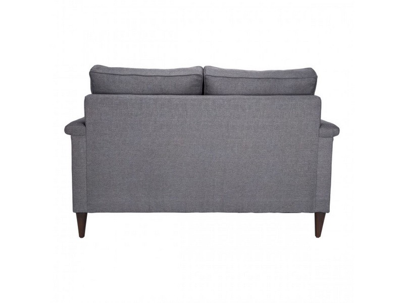 Love Seat Modelo Campbell Gris - Kessa. image number null