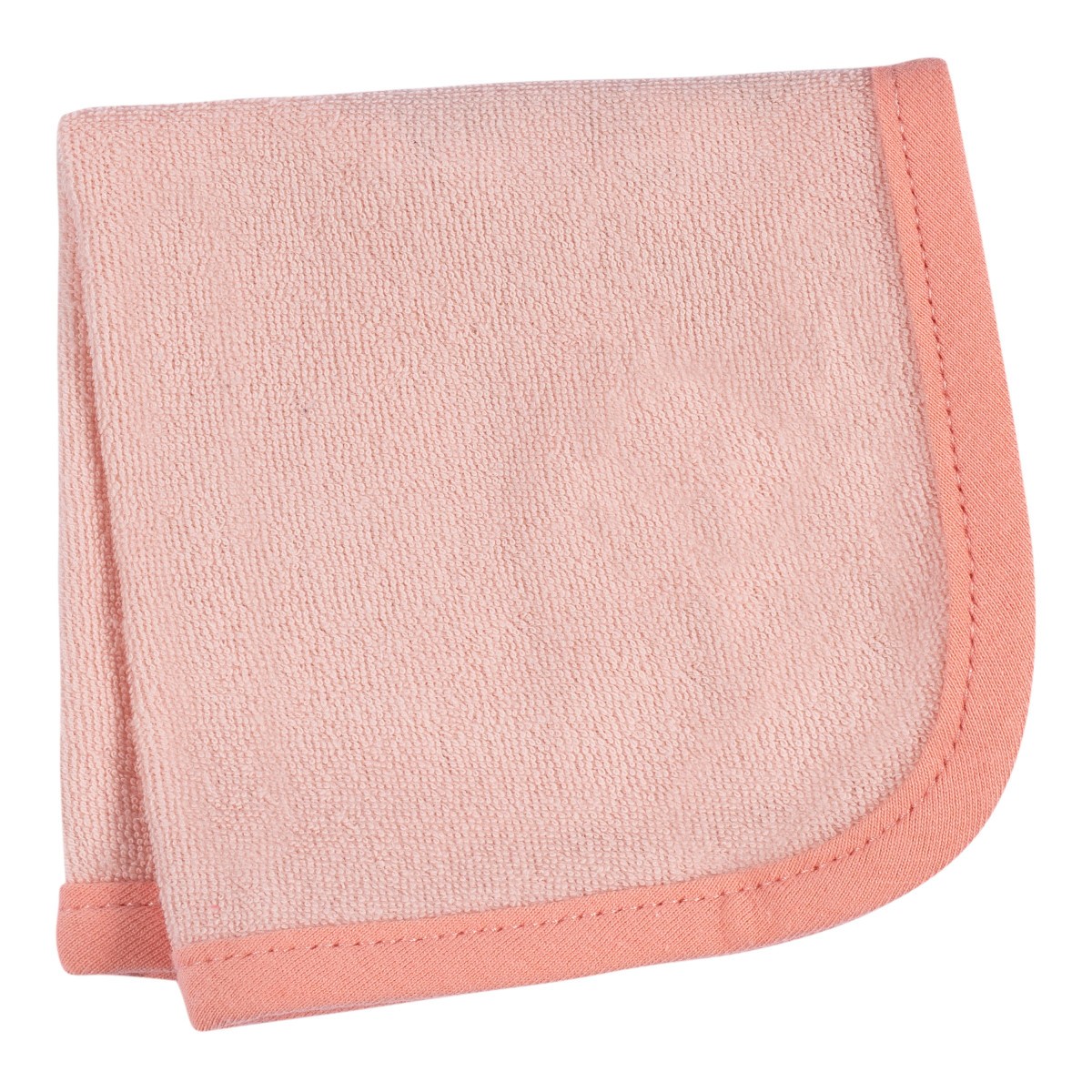 Set 4 toallas beb&eacute; Gerber capucha y pa&ntilde;os 80% algod&oacute;n rosa image number null