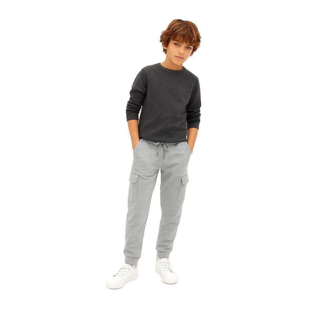 Pantalon jogger tipo cargo para ni&ntilde;o /Kids 96180 (Gris light) image number null