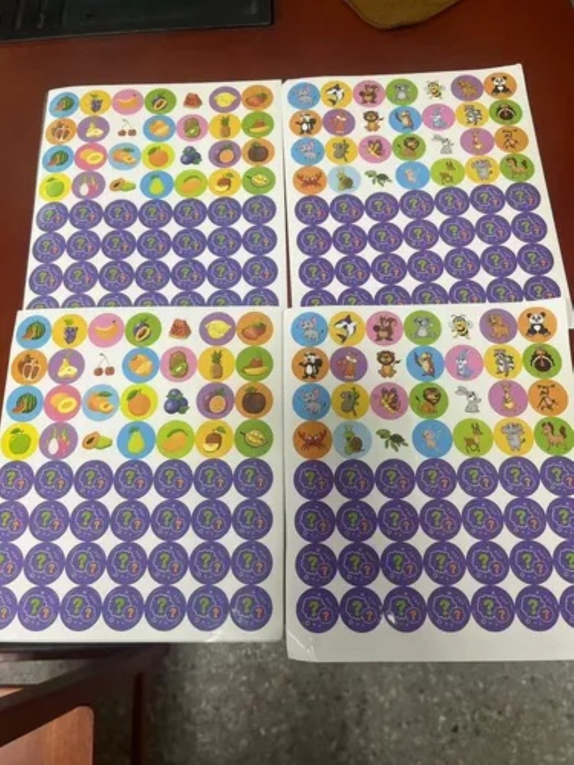 Juegos De Mesa Ni&ntilde;os Encuentra El Mismo Patr&oacute;n-animal+fruta Verde image number null