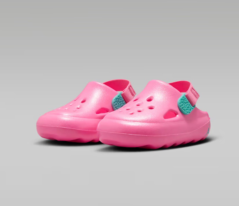 Sandalias Jordan Hydrip Rosa/azul Beb&eacute;s Tallas #10 al #16 image number null