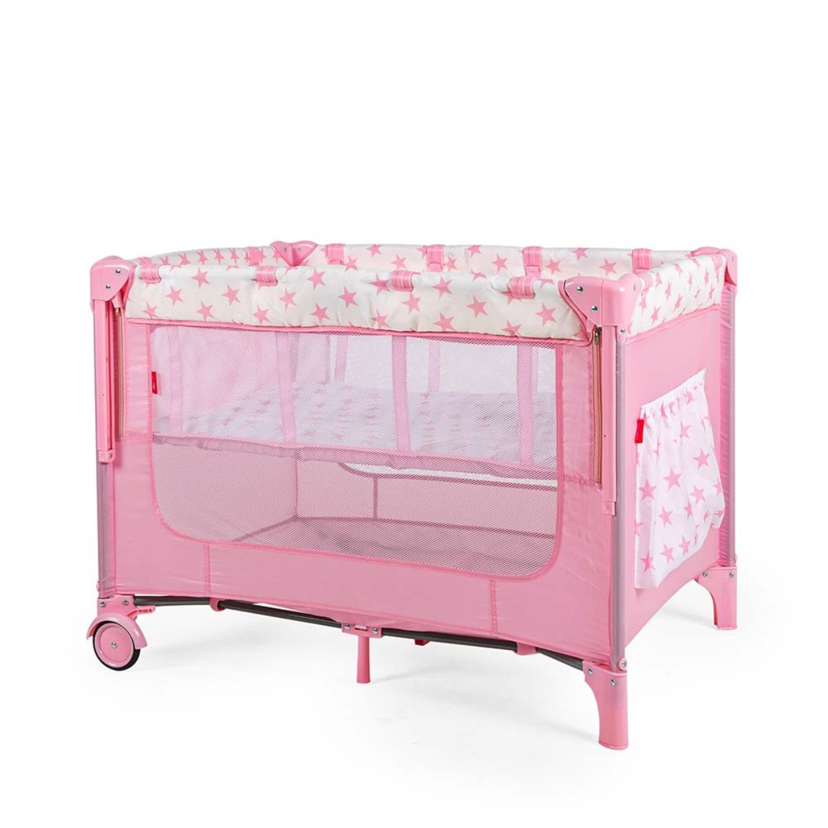 Corral Cuna D'Bebe Colecho Love & Care Rosa ENDY12 image number null