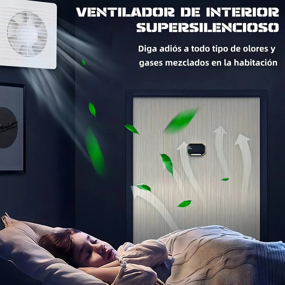 Extractor De Aire Silencioso 6 Pulgadas Para Cocina Y Ba&ntilde;o Ventiladores image number null