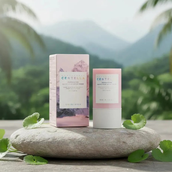 SKIN1004 Madagascar Centella Mascarilla Facial en Barra de Arcilla 27 g Reduce Poros Controla Sebo y Purifica image number null