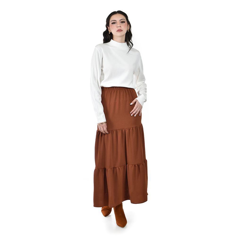 Falda larga con vuelo Roman Fashion /Juvenil, 7061 (Chedron) image number null
