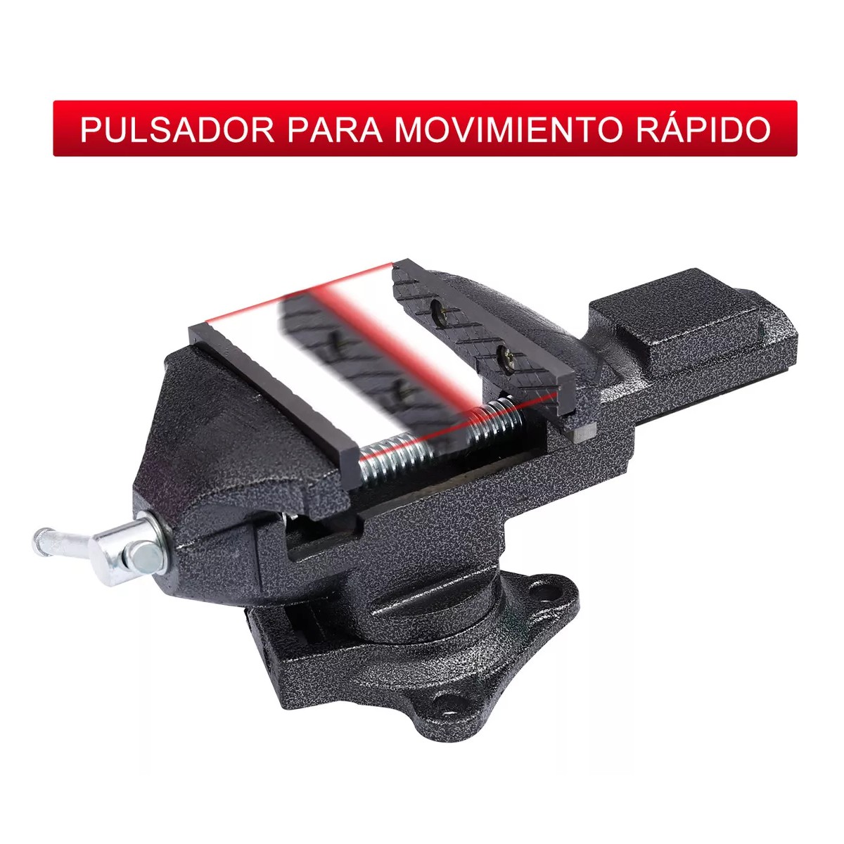 Tornillo De Banco Ligero 3.5' Ajuste R&aacute;pido. image number null
