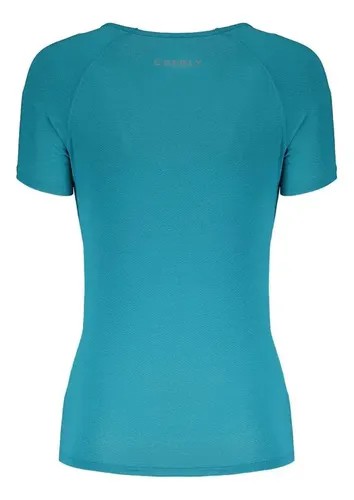 Playera Charly Mujer Deportiva Manga Corta 5018216450 Azul M/m M image number null