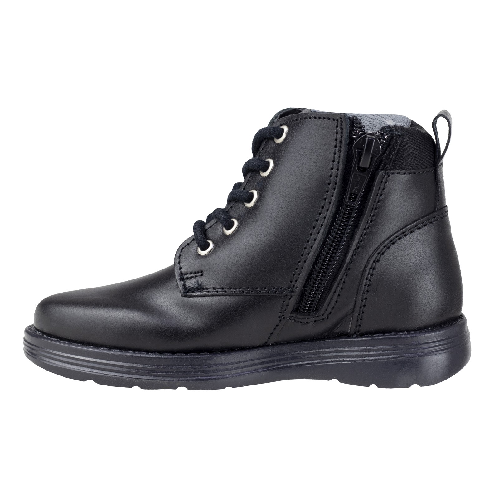 Bota Escolar Chabelo Ni&ntilde;o C192-a Piel Negro 15-21.5 image number null